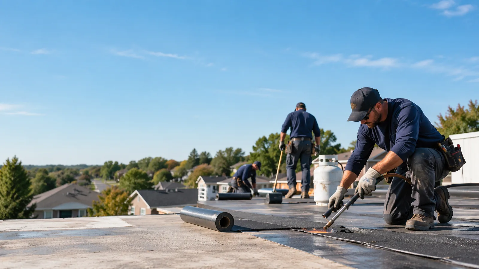 Flat Roof Leak Repair providers in Dexter, IA